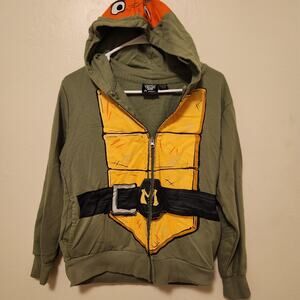 Youth Full zip Teenage Mutant Ninja Turtles Hoodie Size M 10/12